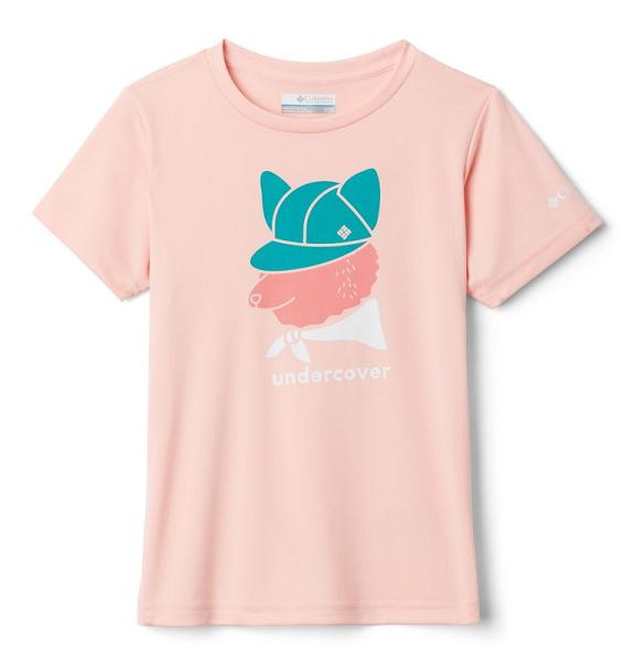 Columbia Girls T-Shirt Sale UK - Petit Pond Clothing Pink UK-40220